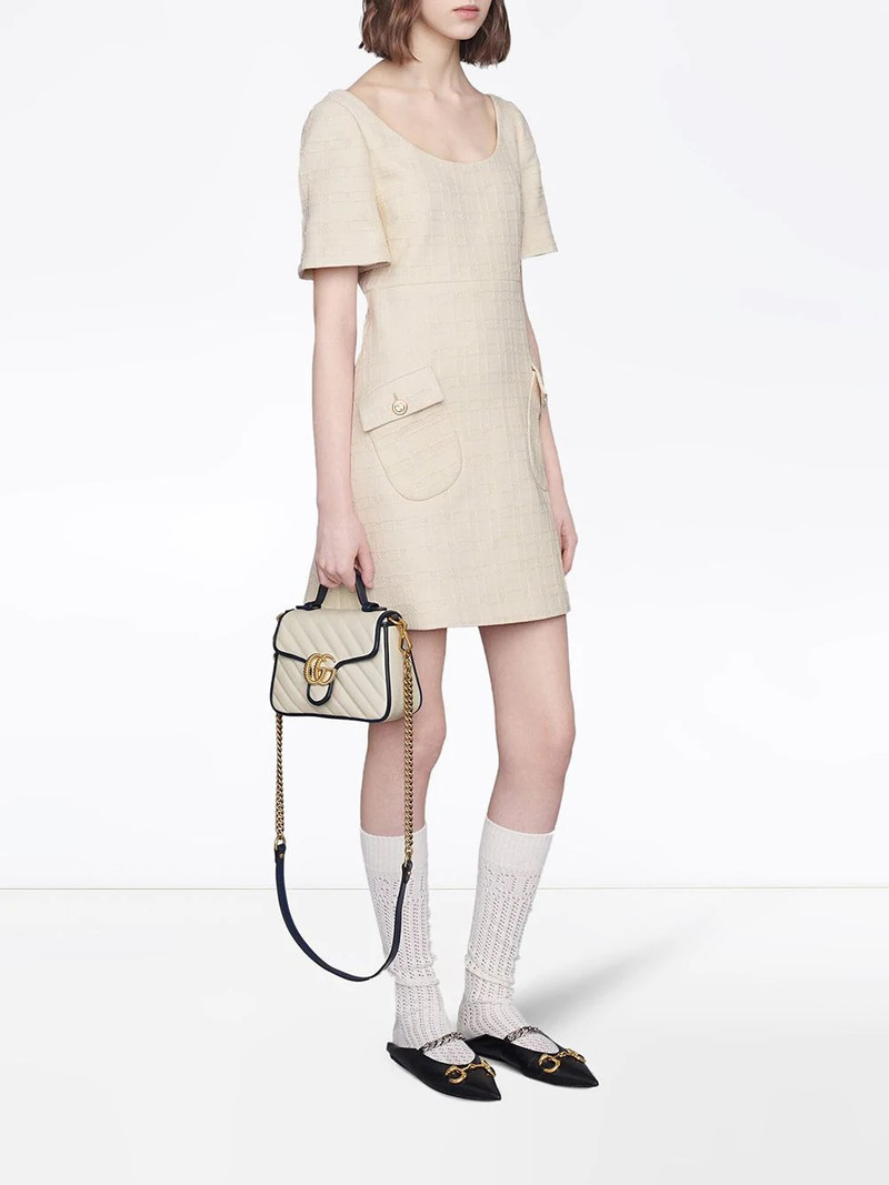 GUCCI GG Marmont mini top handle bag outlook