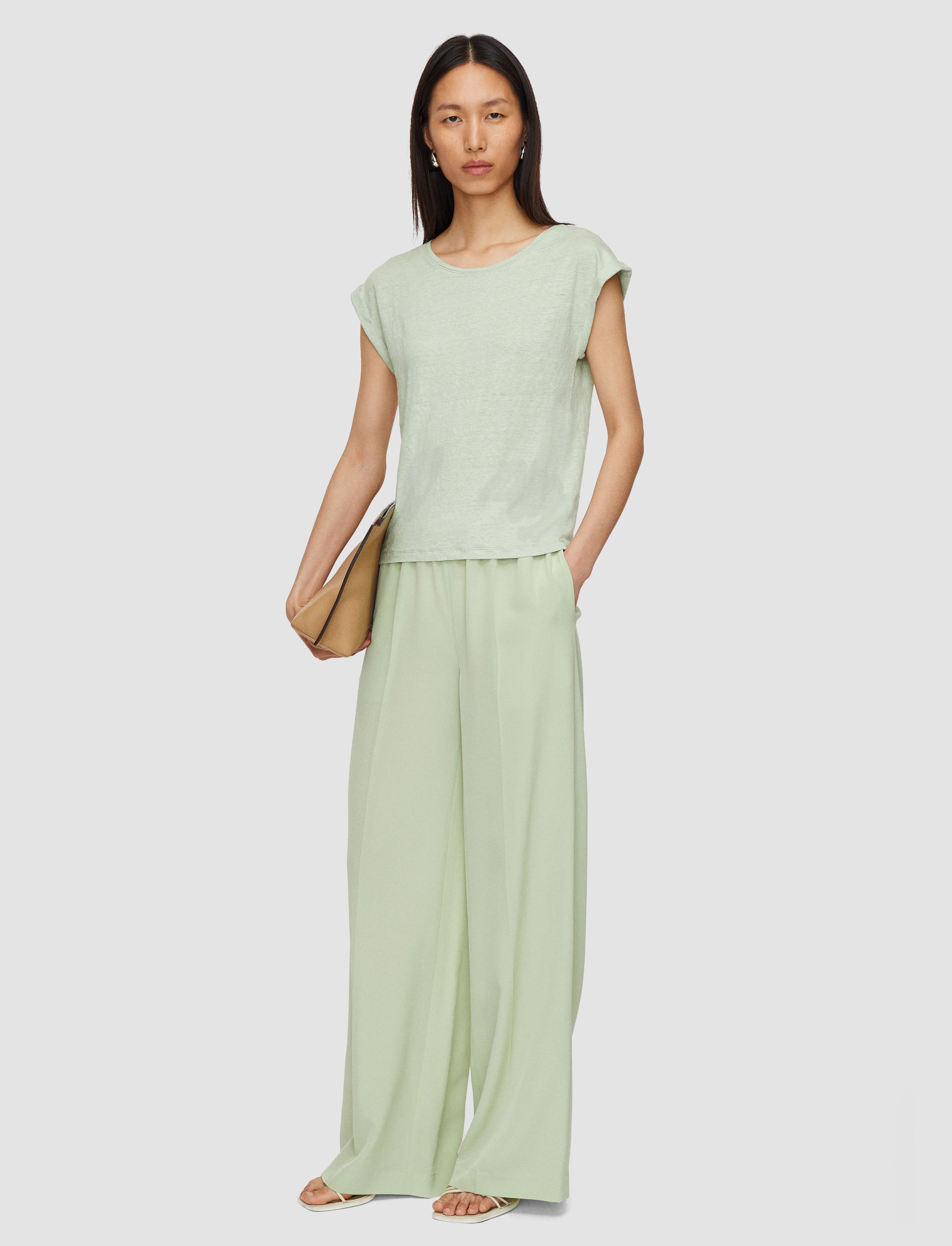 Linen Jersey Top - 2