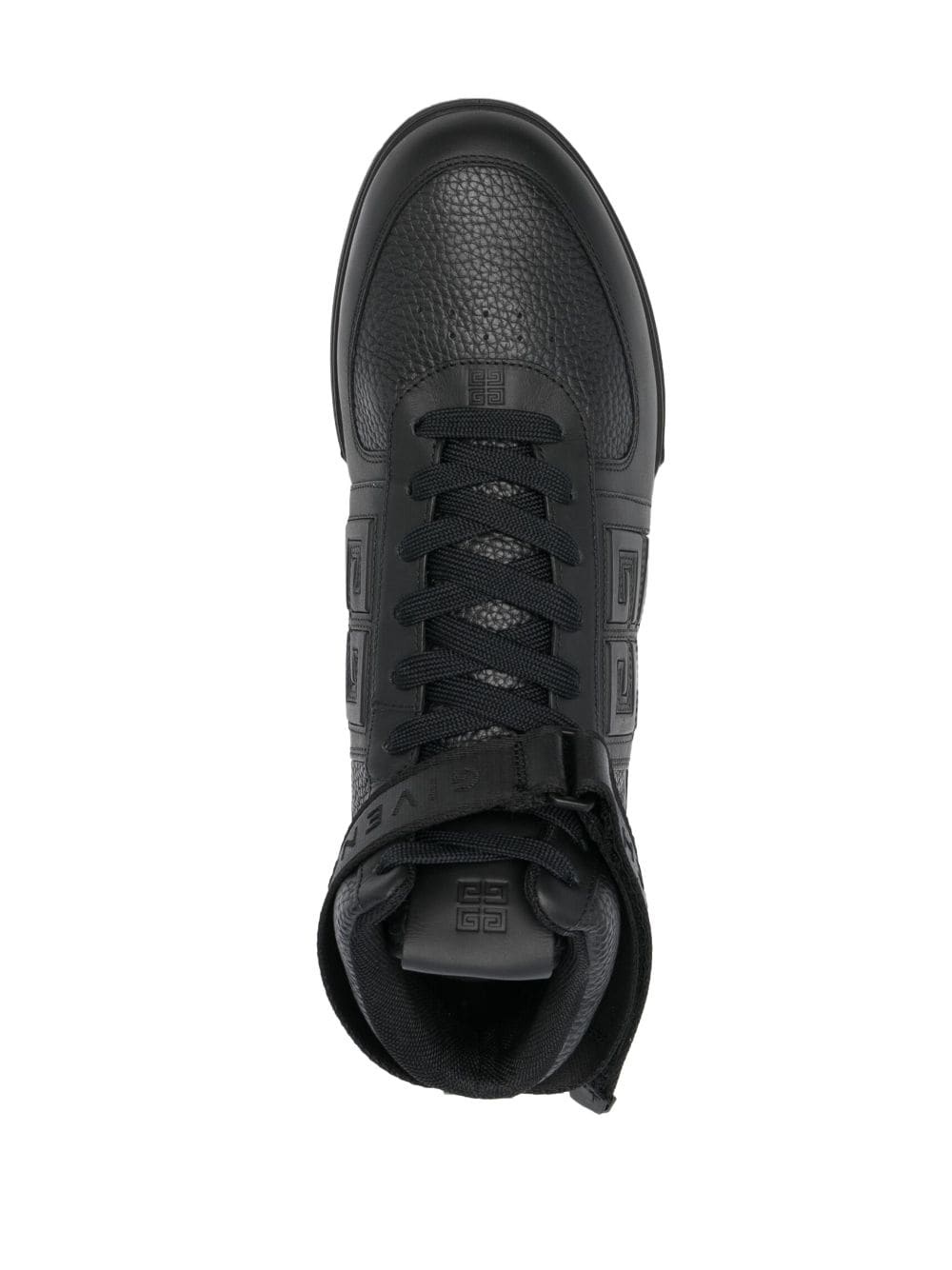 G4 logo-patch hi-top sneakers - 4