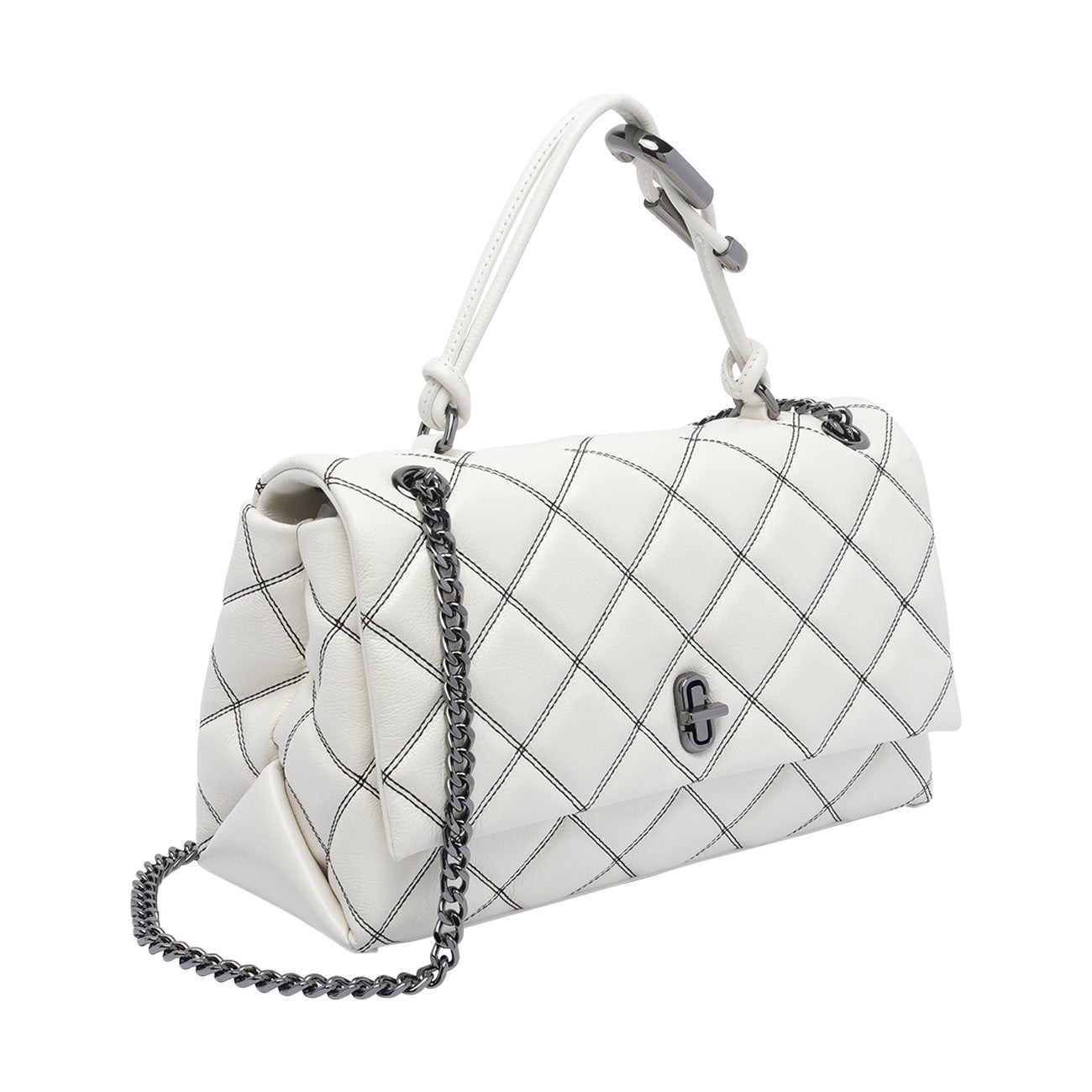 Marc Jacobs Women The Bi-Color Quilted Dual Convertible Shoulder Bag - 2