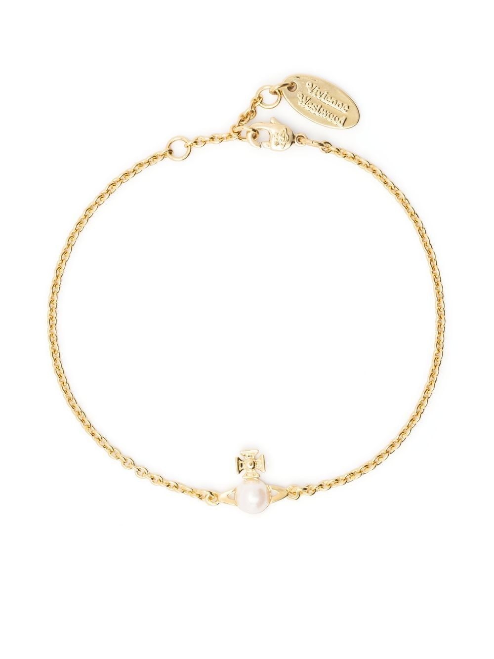 Orb-embellished chain bracelet - 1
