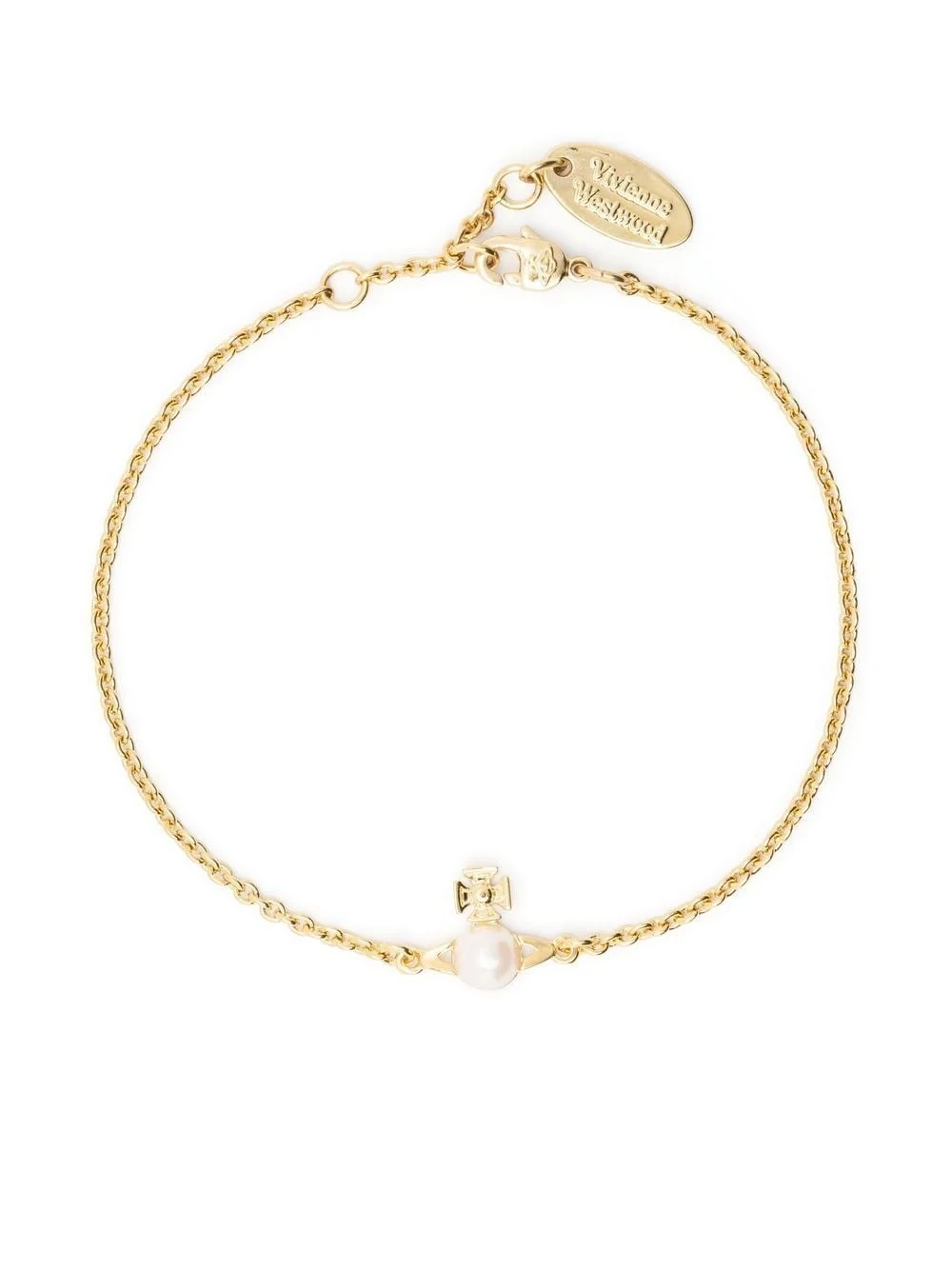 Orb-embellished chain bracelet - 1