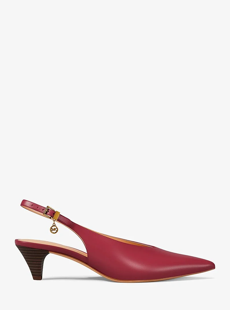 Tonya Leather Slingback Pump - 1
