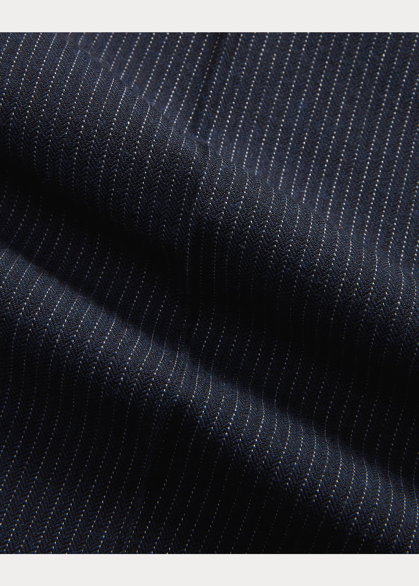 Slim Striped Herringbone Suit Trouser - 9
