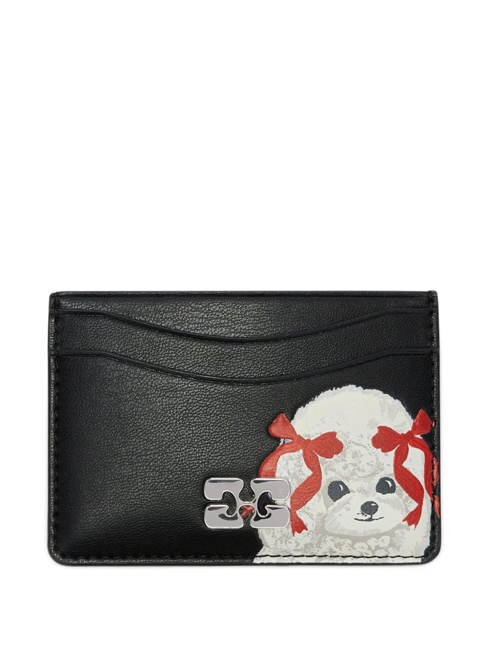 dog appliqué card holder - 1