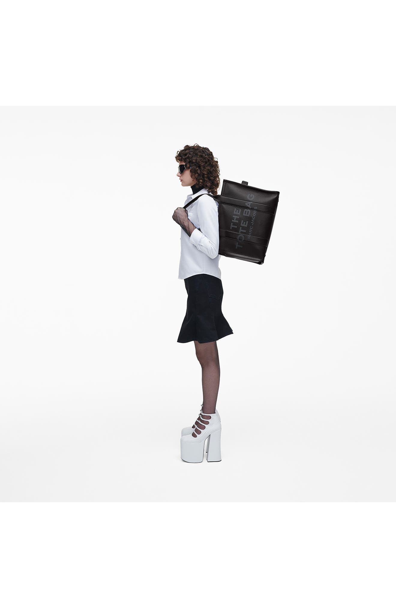 Marc Jacobs The Large Leather Tote Bag in Black at Nordstrom - 8