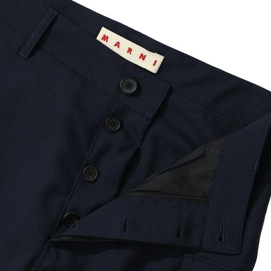 Marni Tropical Wool Cargo Pants - 7