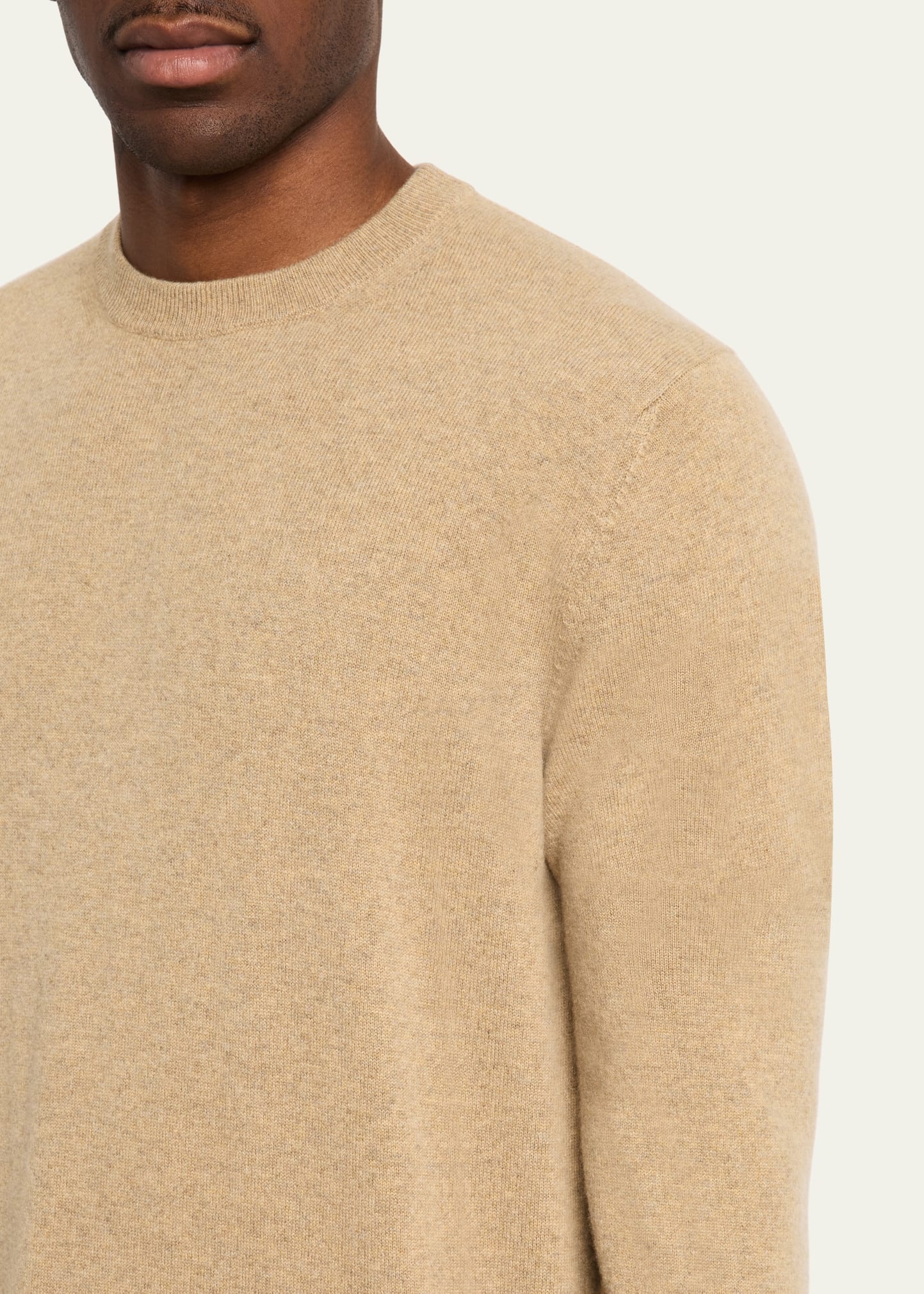 Men's Baby Cashmere Crewneck Sweater - 5