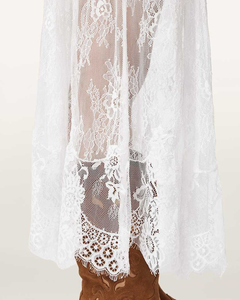 ARRAN LACE ANKLE LENGTH SKIRT 6