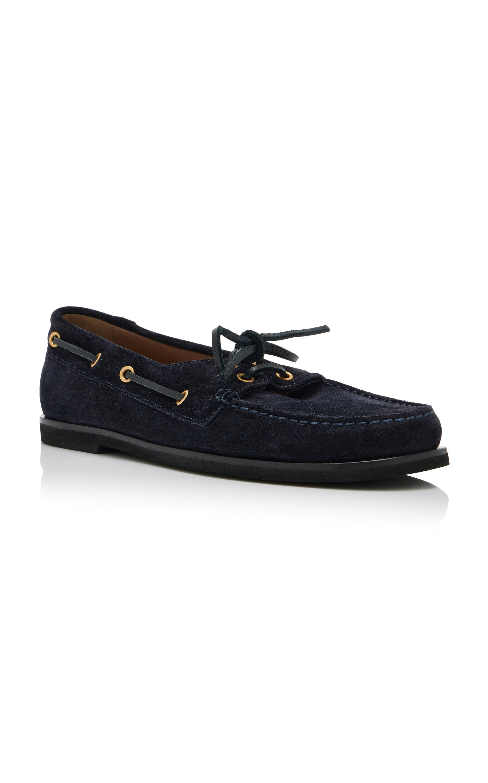 Vandèe Suede Boat Shoes navy - 4