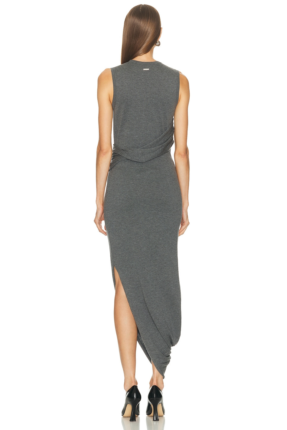 Tie Detail Sleeveless Dress - 4