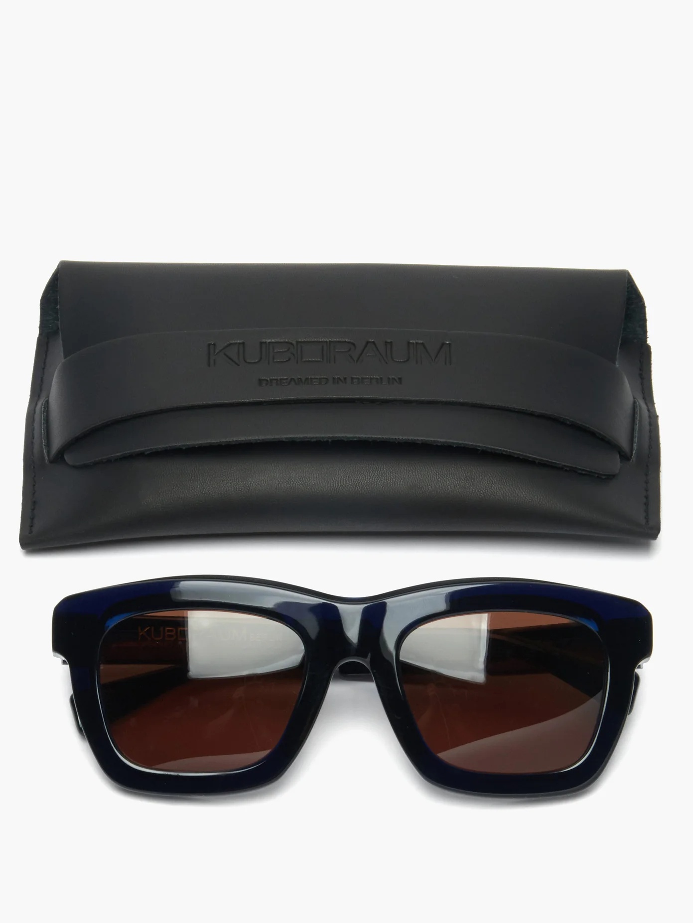 Square acetate sunglasses - 4