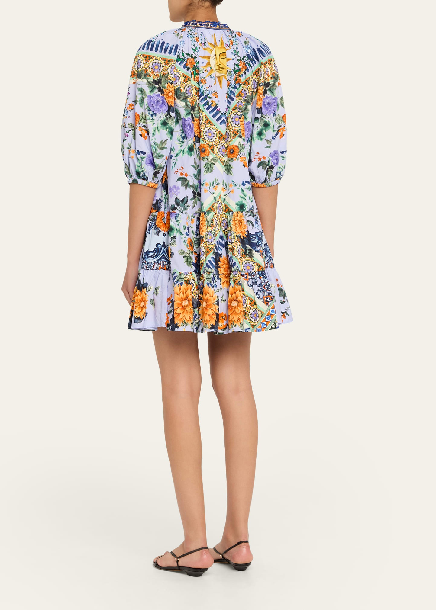 Luscious in Lisbon Puff-Sleeve Shirtdress - 3