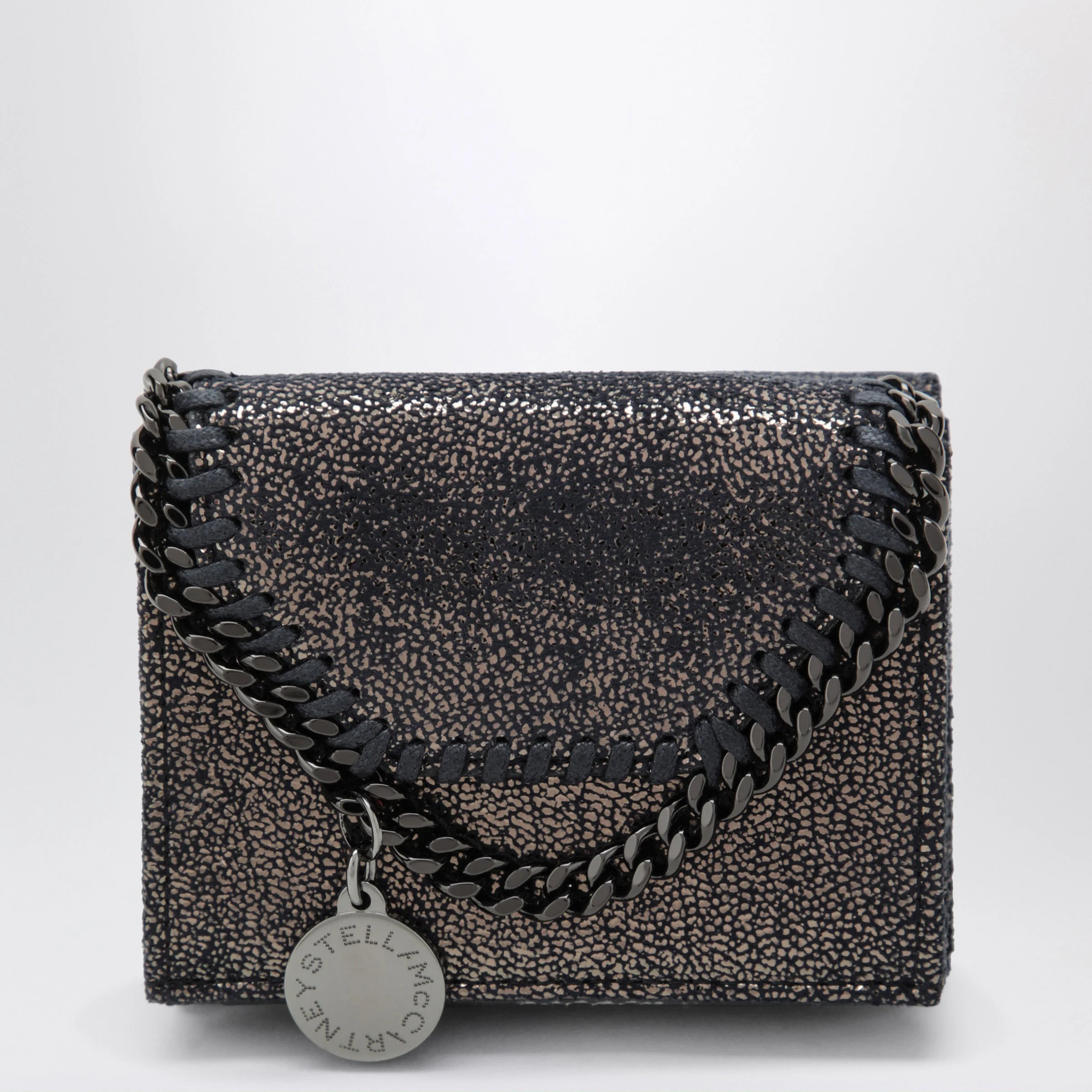 Falabella dark navy blue wallet - 1
