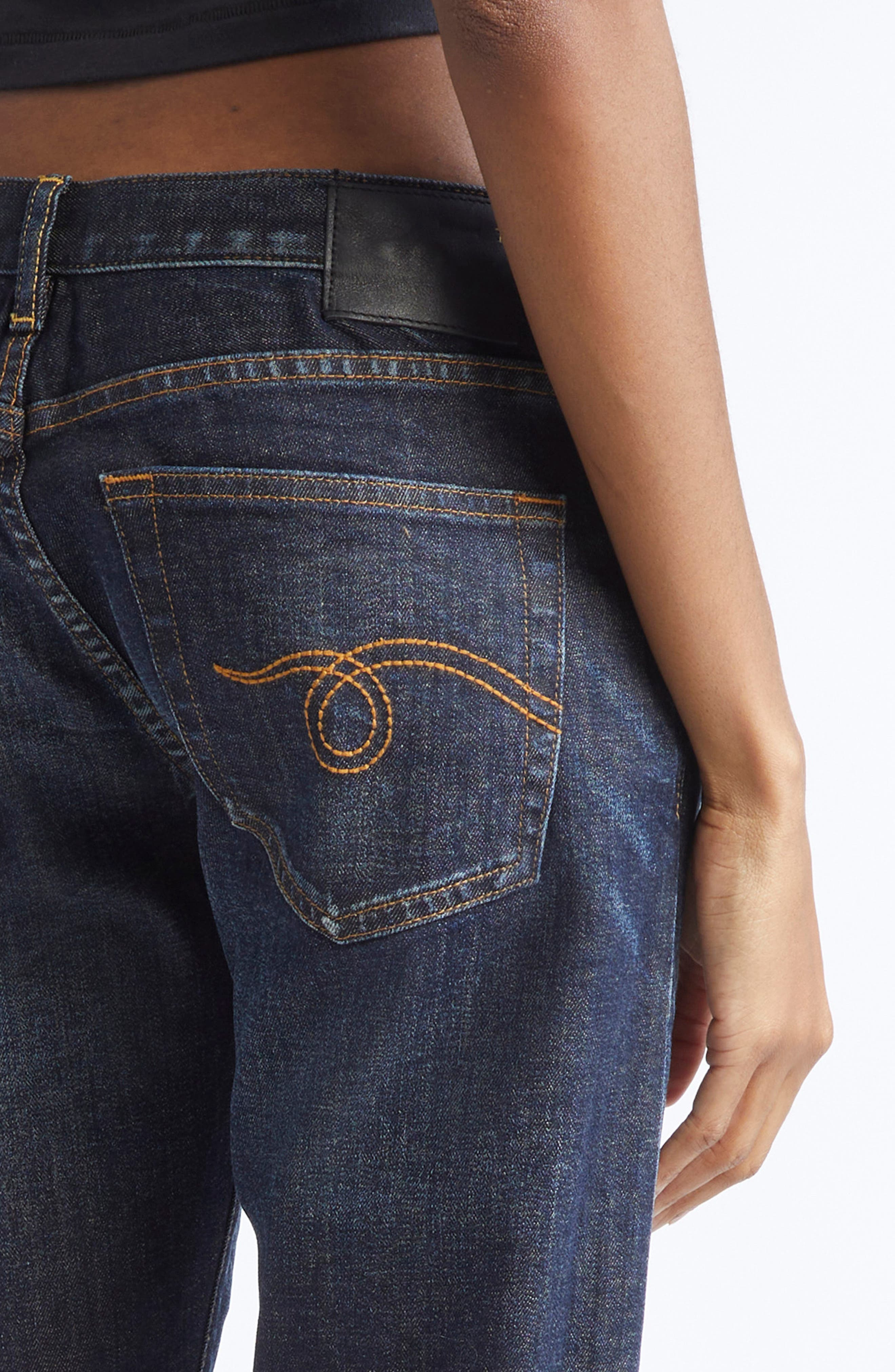Boyfriend Straight Leg Jeans - 5