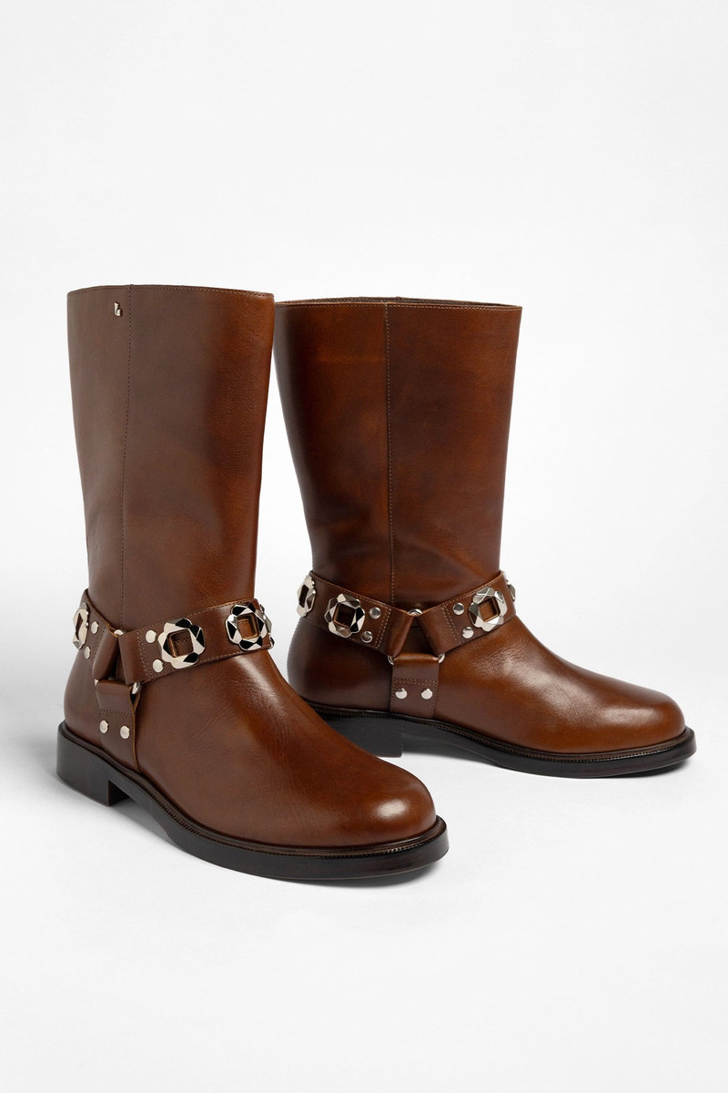 Sonora Boot Burnt Umber Leather 4