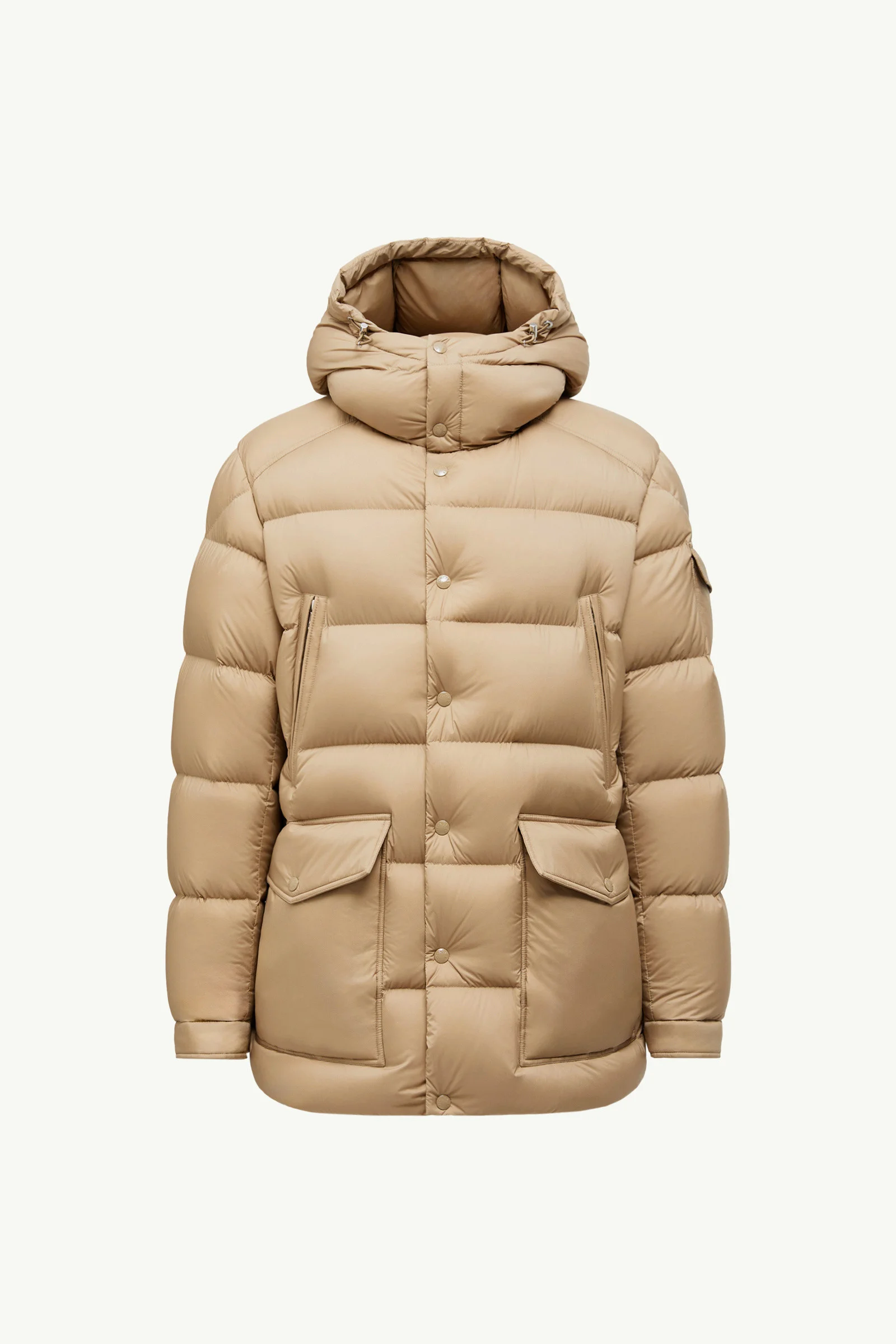 Bretagne Hooded Short Down Jacket - 1