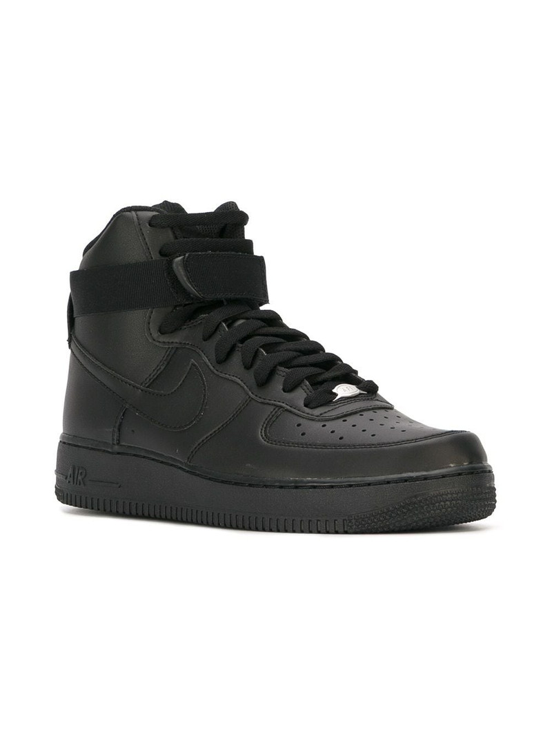 Nike Air Force 1 High '07 "Triple Black" sneakers outlook