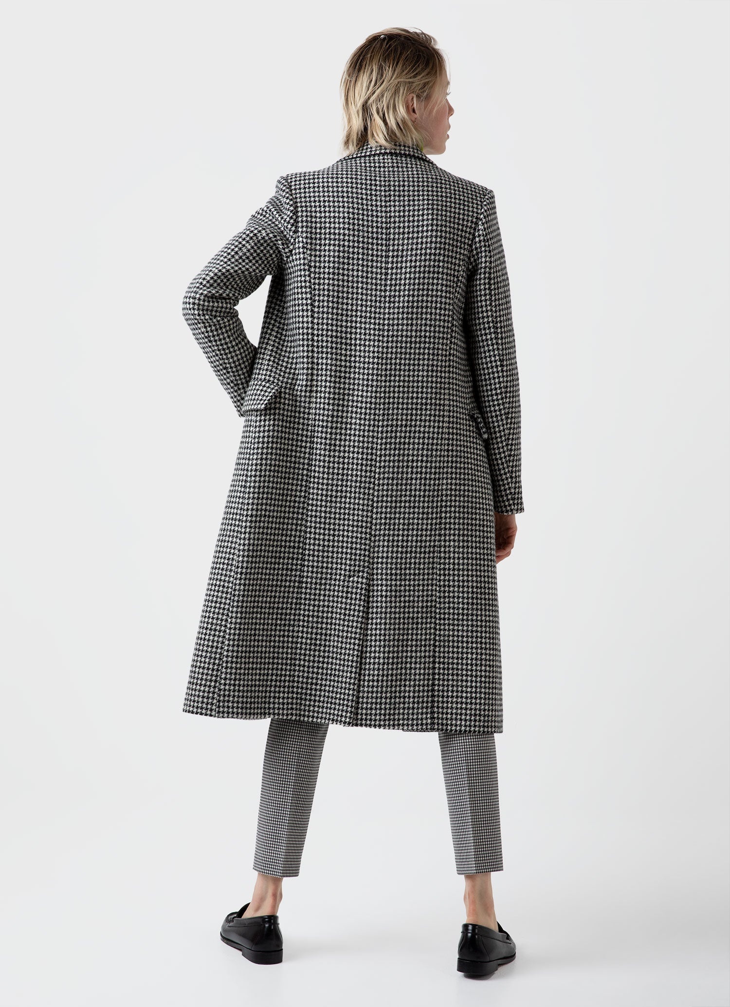 Edie Campbell Harris Tweed Coat - 4