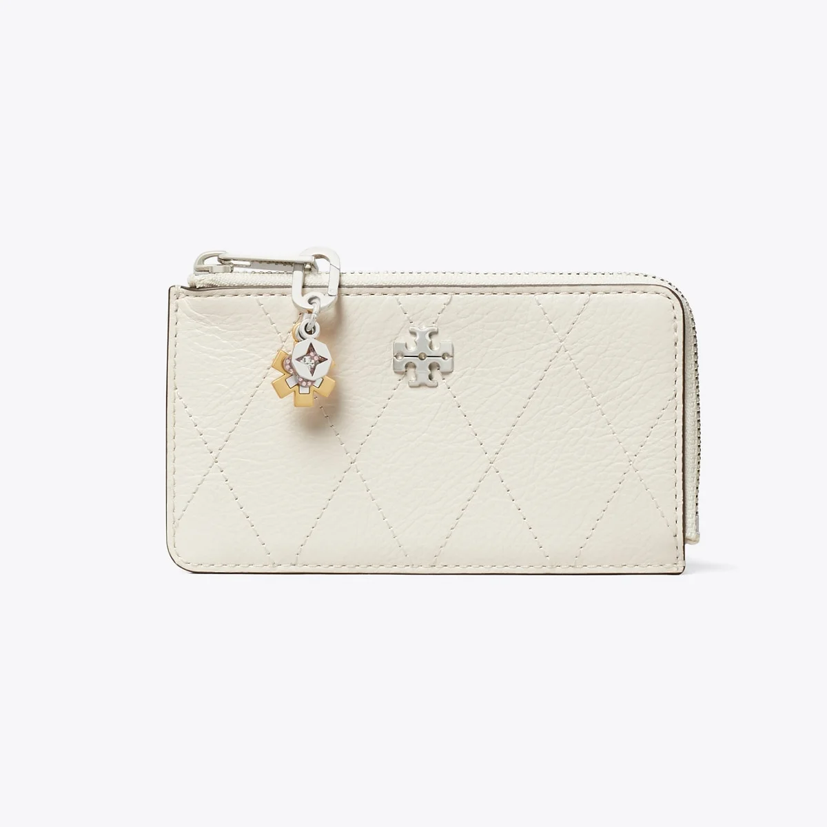 Charlie Quilted Zip Card Case - 1