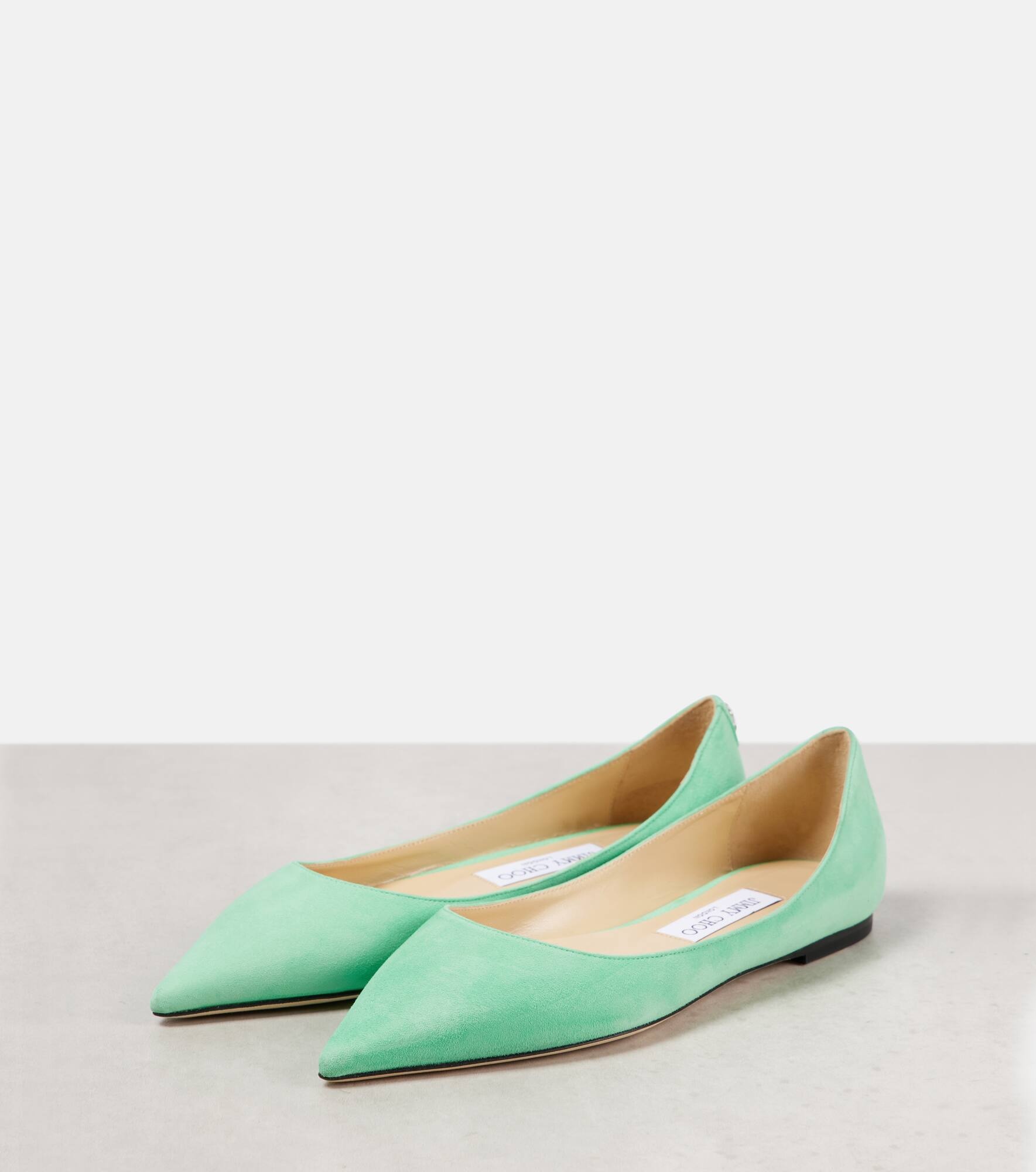Love suede ballet flats - 4