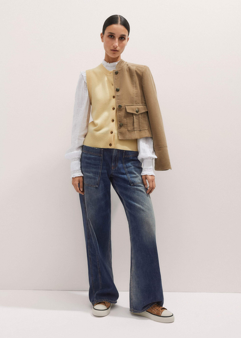 Detailed Trim Blouse 6
