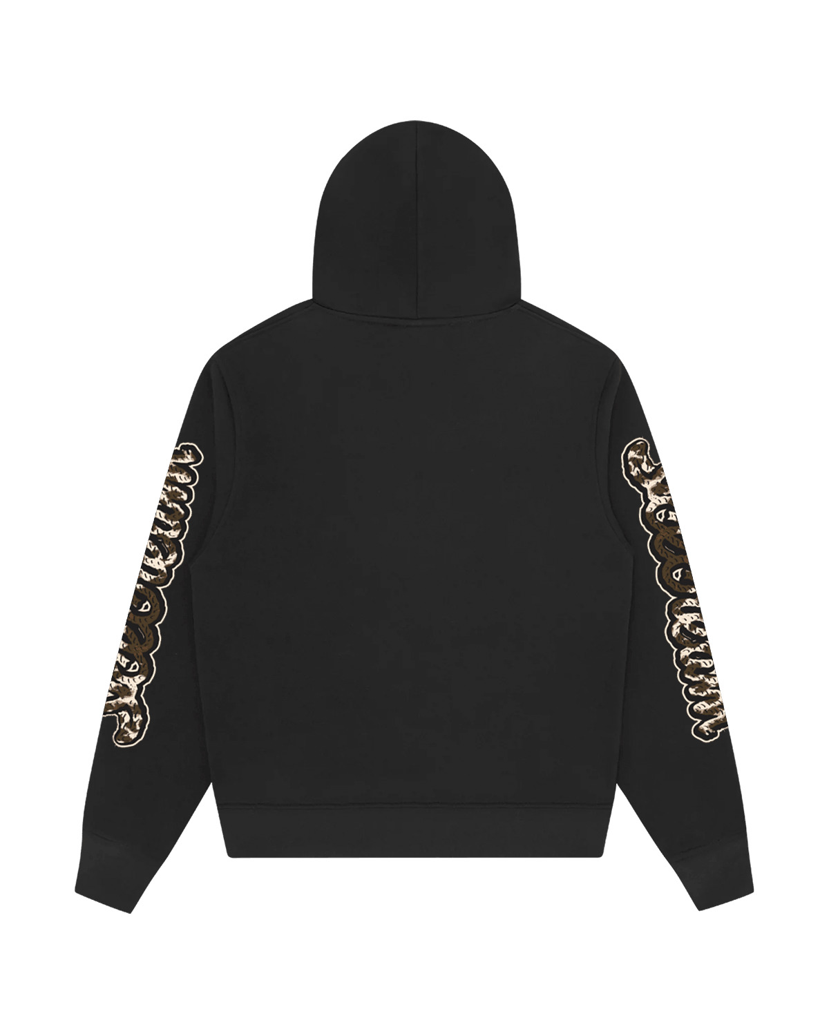 ANIMAL PRINT RUNNING DOG HEAVYWEIGHT HOODIE - 2