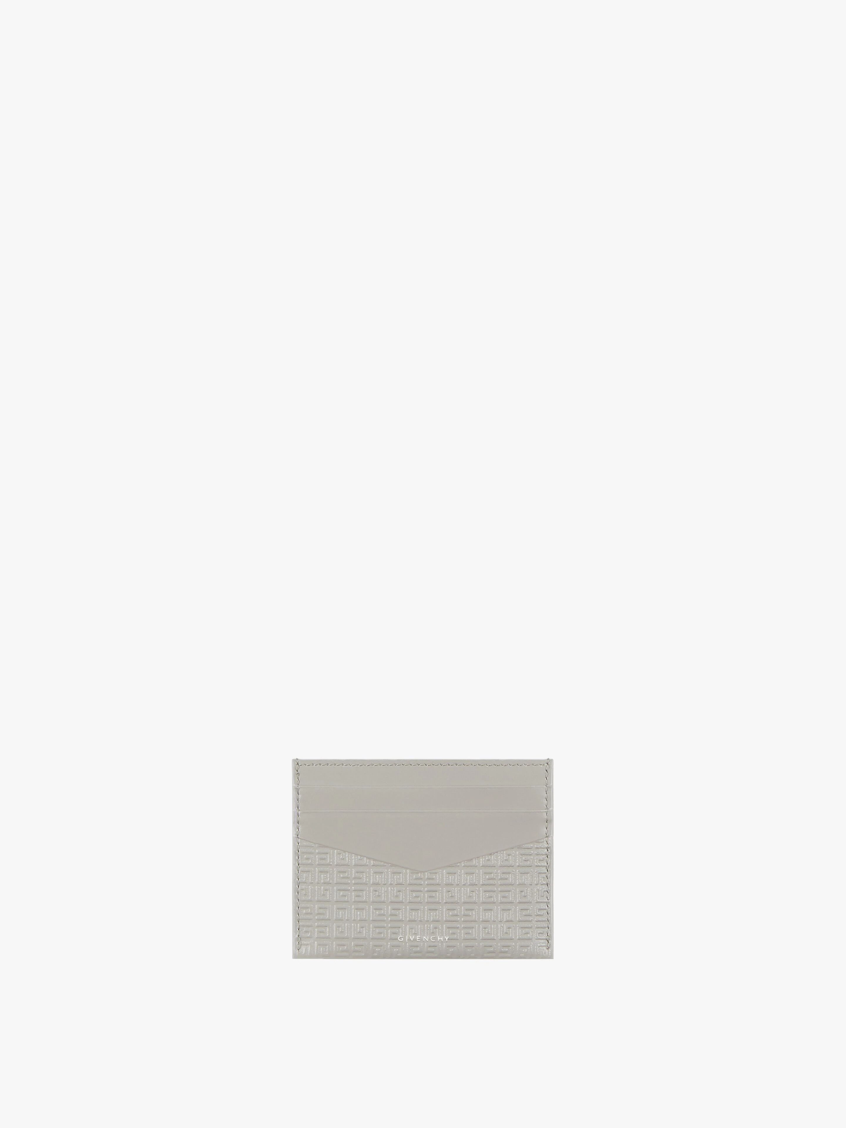 CARD HOLDER IN 4G LEATHER WITH CERAMIC PRINT - 3