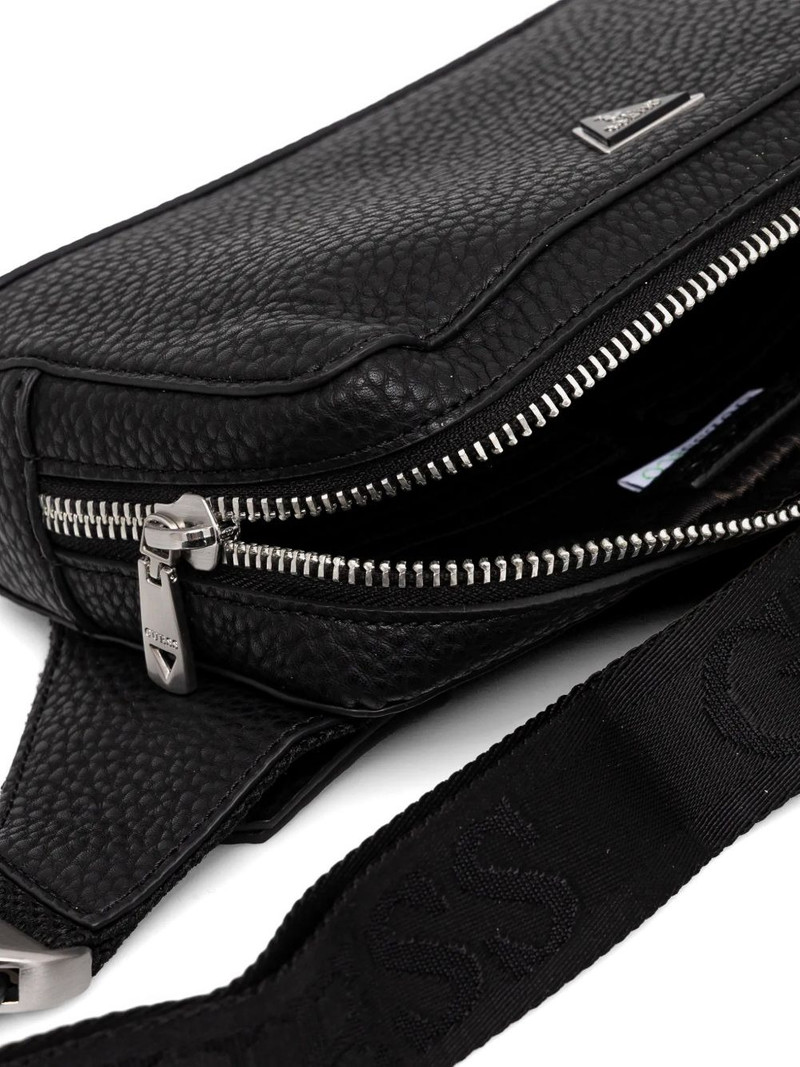 Torino logo-plaque belt bag 3