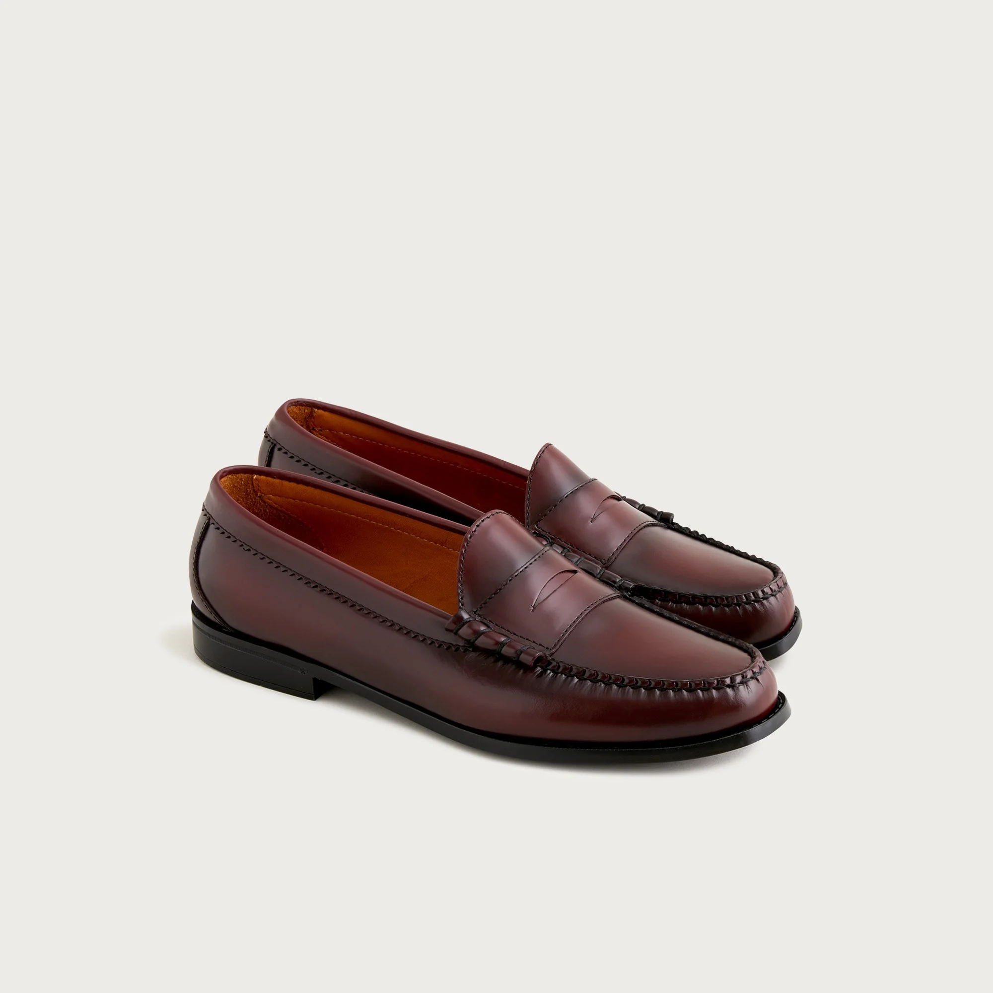 Camden leather loafers with rubber soles - 1