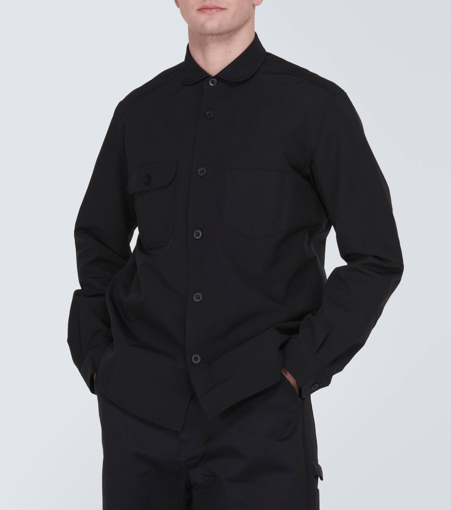 Paneled technical shirt - 3