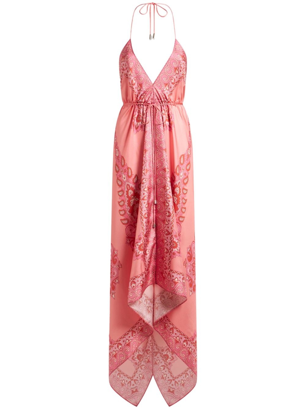 paisley-print maxi dress - 1