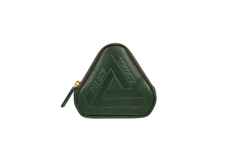 PALACE LEATHER COIN WALLET GREEN 1