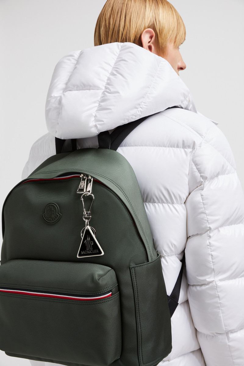 Moncler Leather Logo Key Ring outlook