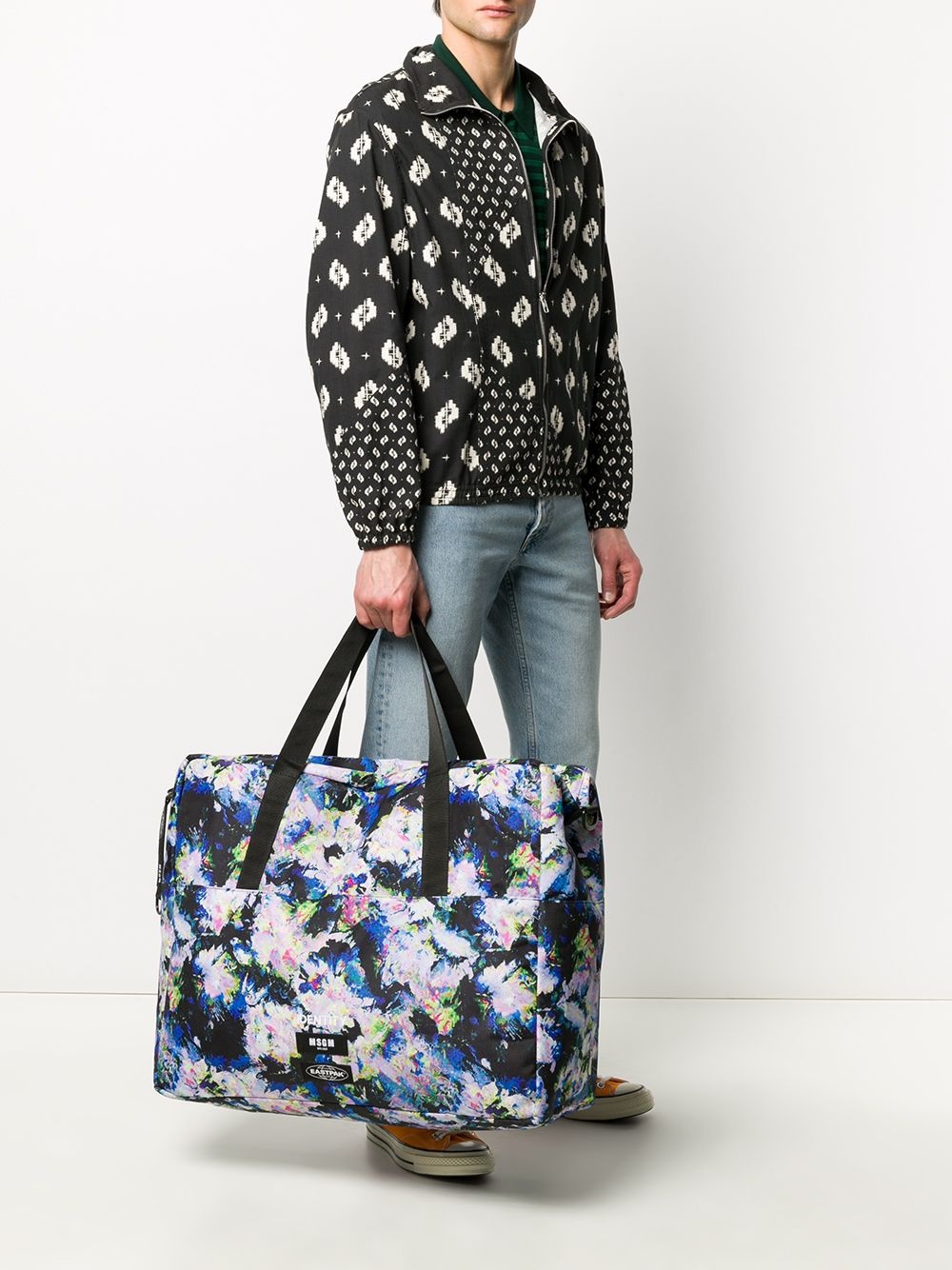 x Eastpak floral print oversize tote bag - 2