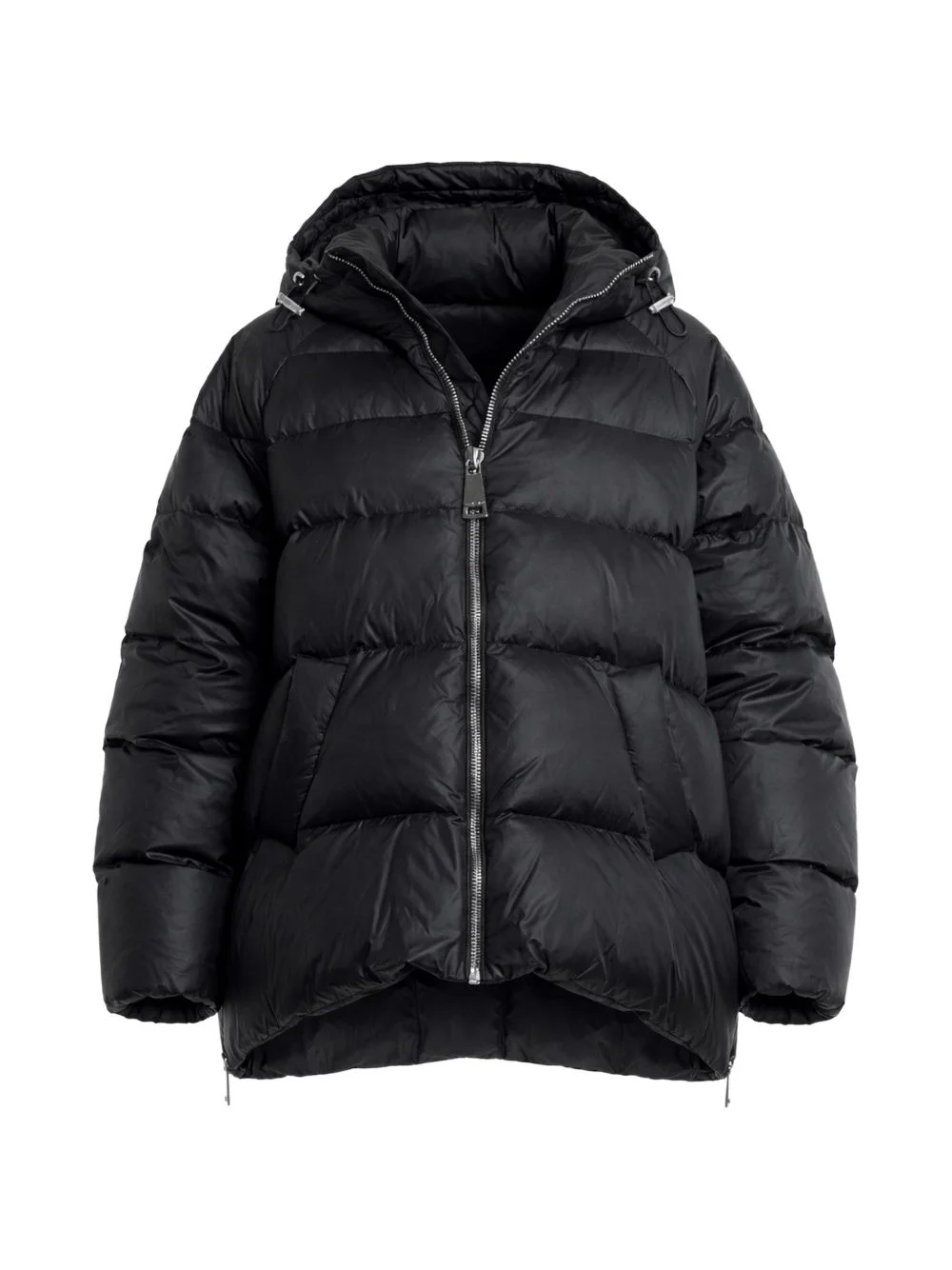 hooded puffer jacket - 1