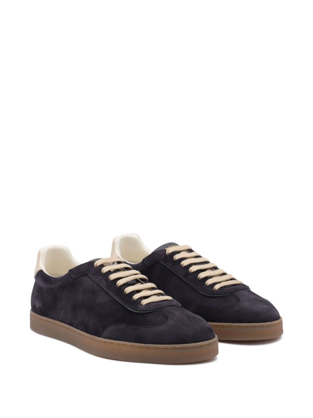 Suede leather sneakers - 3