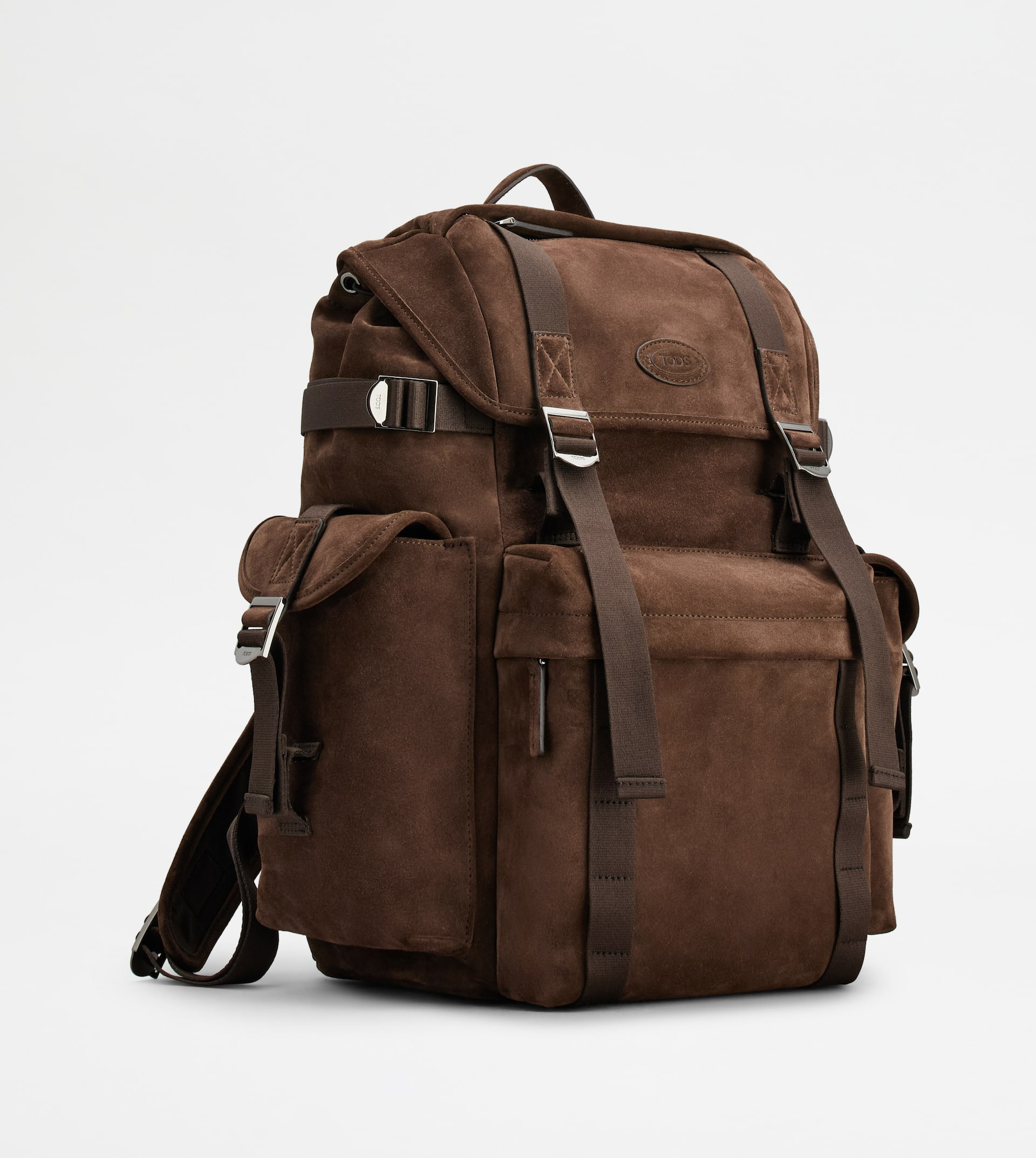 BACKPACK IN SUEDE MEDIUM - BROWN - 2