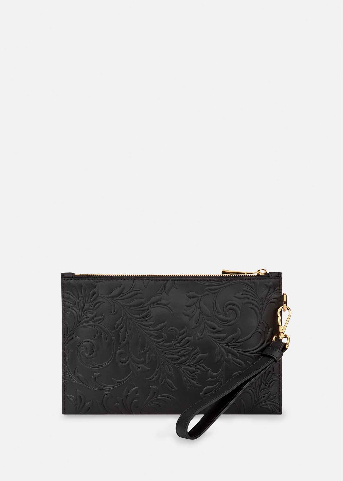 Embossed Barocco Zip Pouch - 2