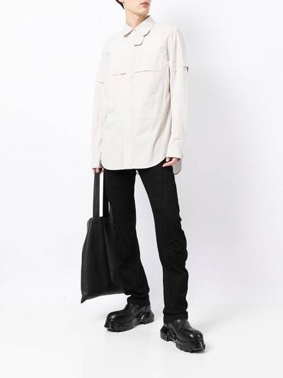 Julius low-rise straight-leg trousers outlook