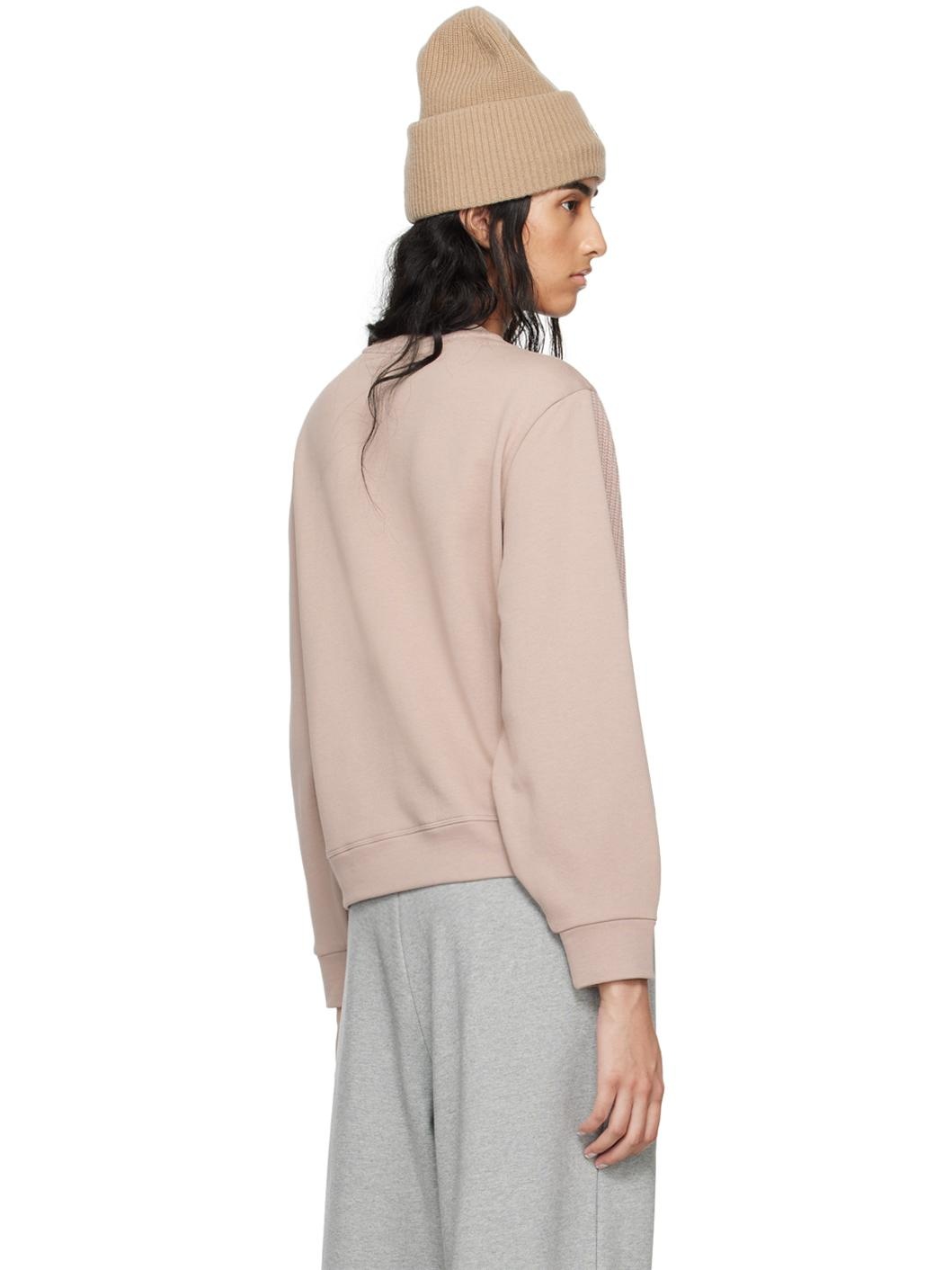 Pink Logo Patch Sweatshirt - 3