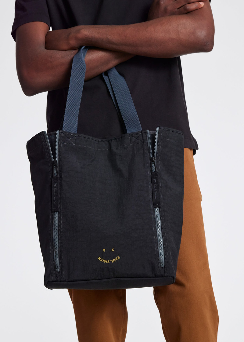 'Happy' Nylon Tote Bag 8