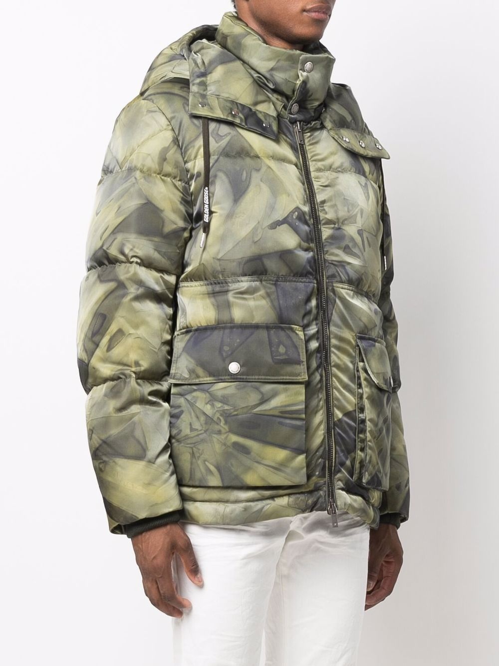 camouflage-print padded coat - 3