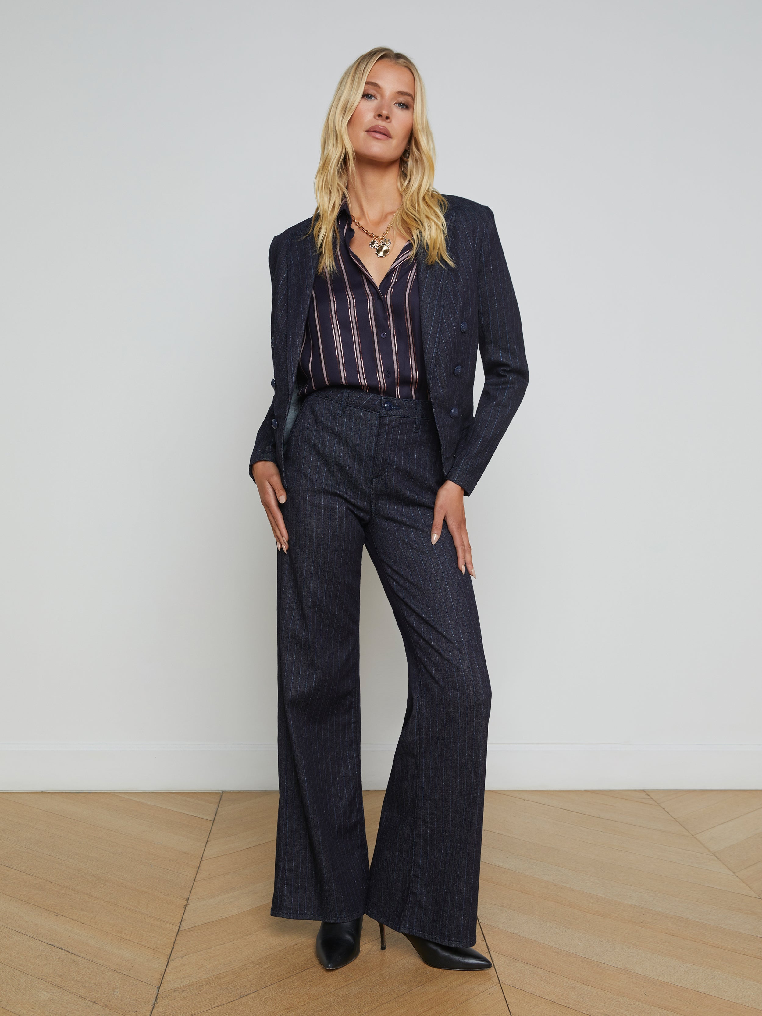Wayne Open-Front Blazer - 6