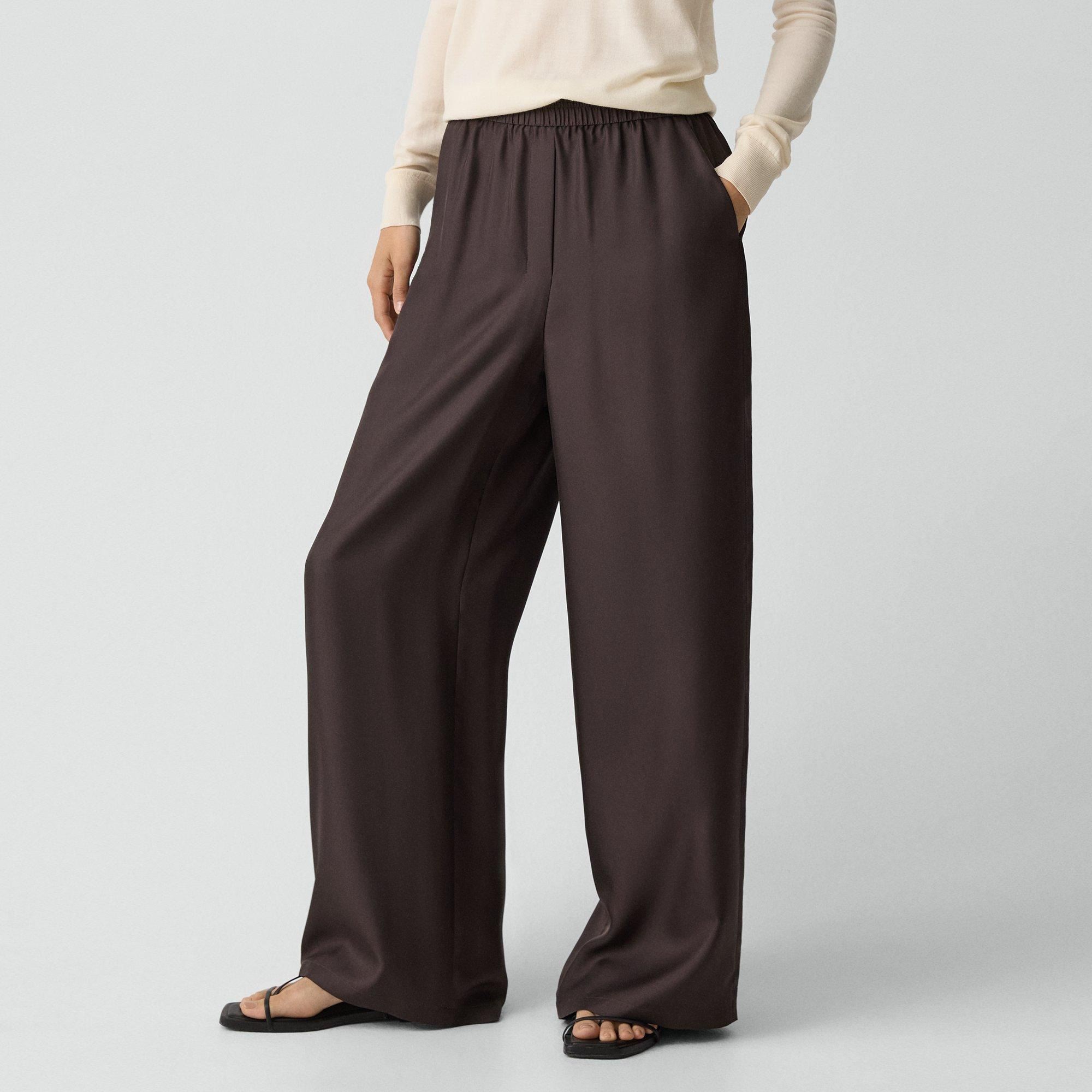 Pull-On Track Pant in Mod Silk Twill - 5
