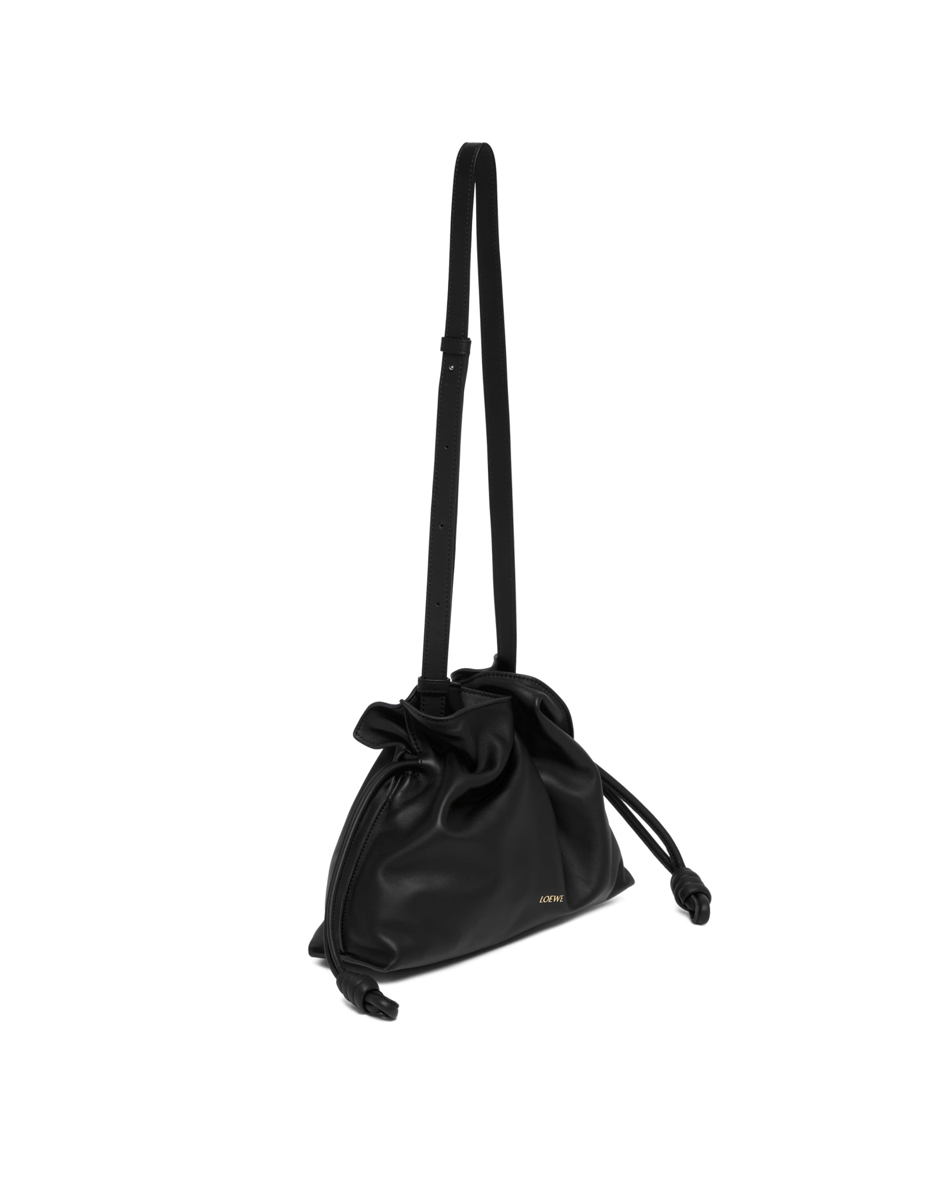 Black Medium Flamenco Clutch Bag - 6