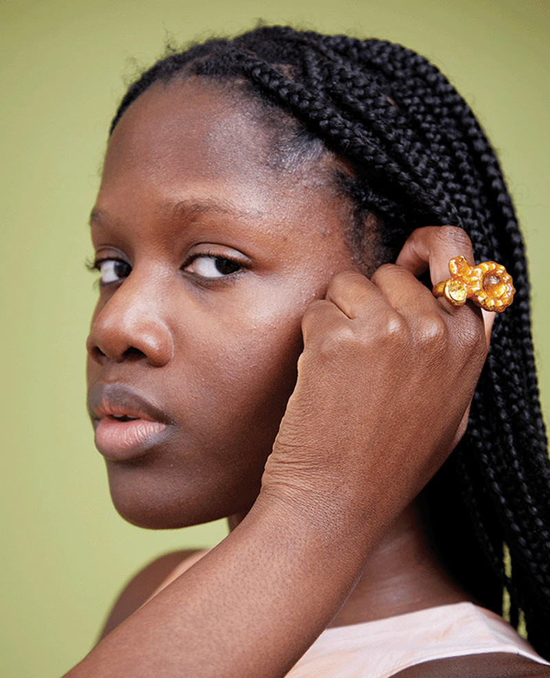 Collina Strada GOLD CANDY GEM RING outlook