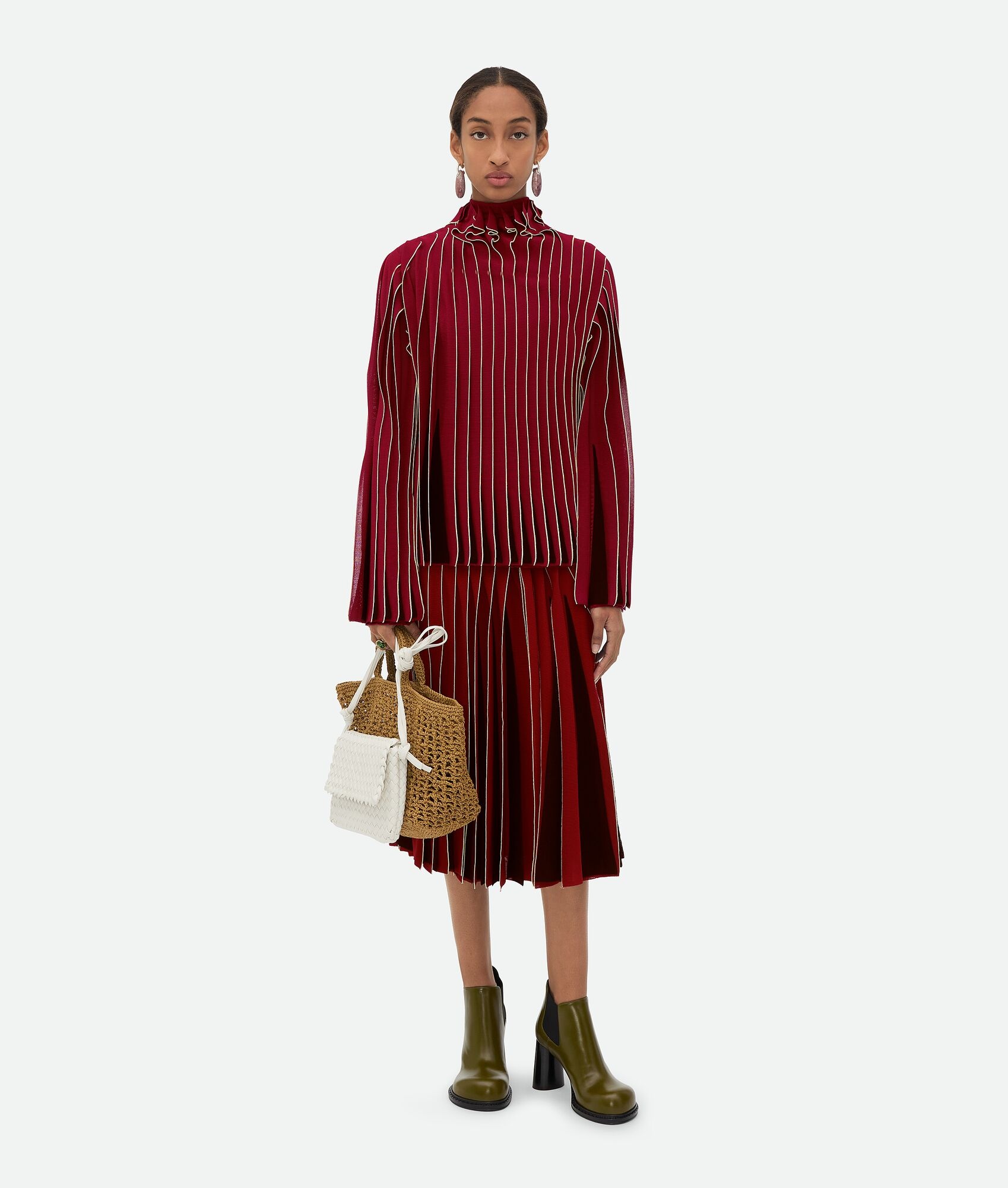 Viscose Frill Skirt - 4