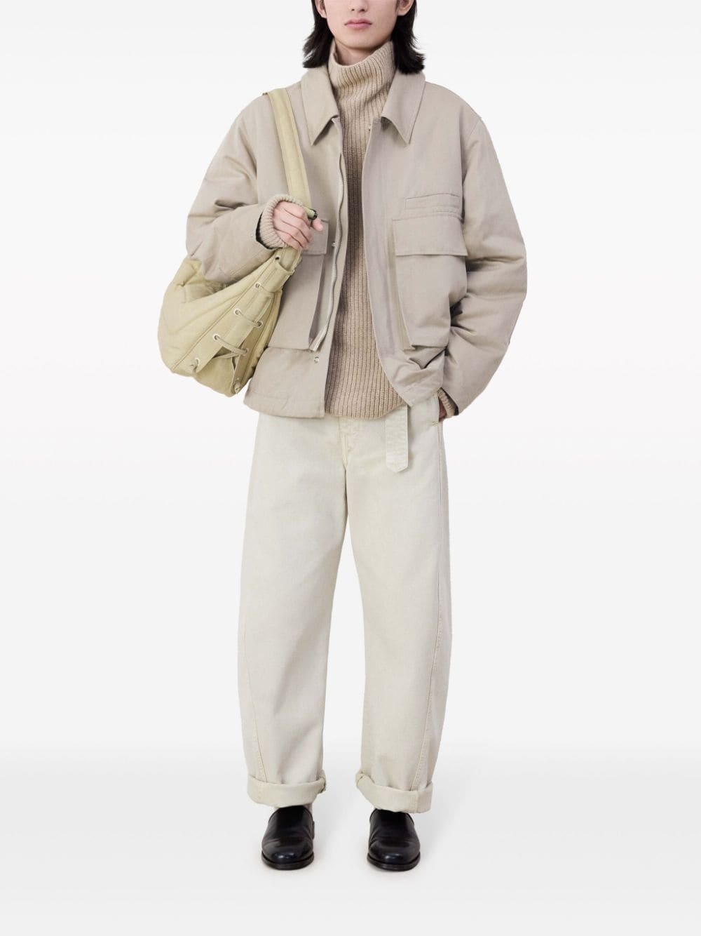 3D Pockets Quilted Jacket - 2