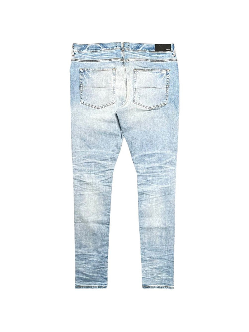 AMIRI distressed straight-leg jeans outlook